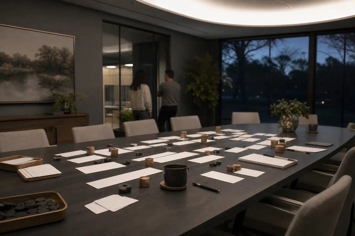 Editorial platform planning scene for Custom Software in Monahans, Texas