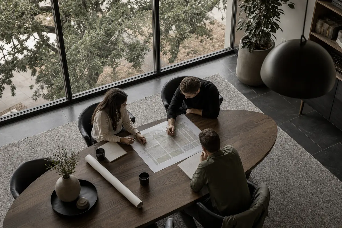Editorial marketing planning scene for Muleshoe, Texas