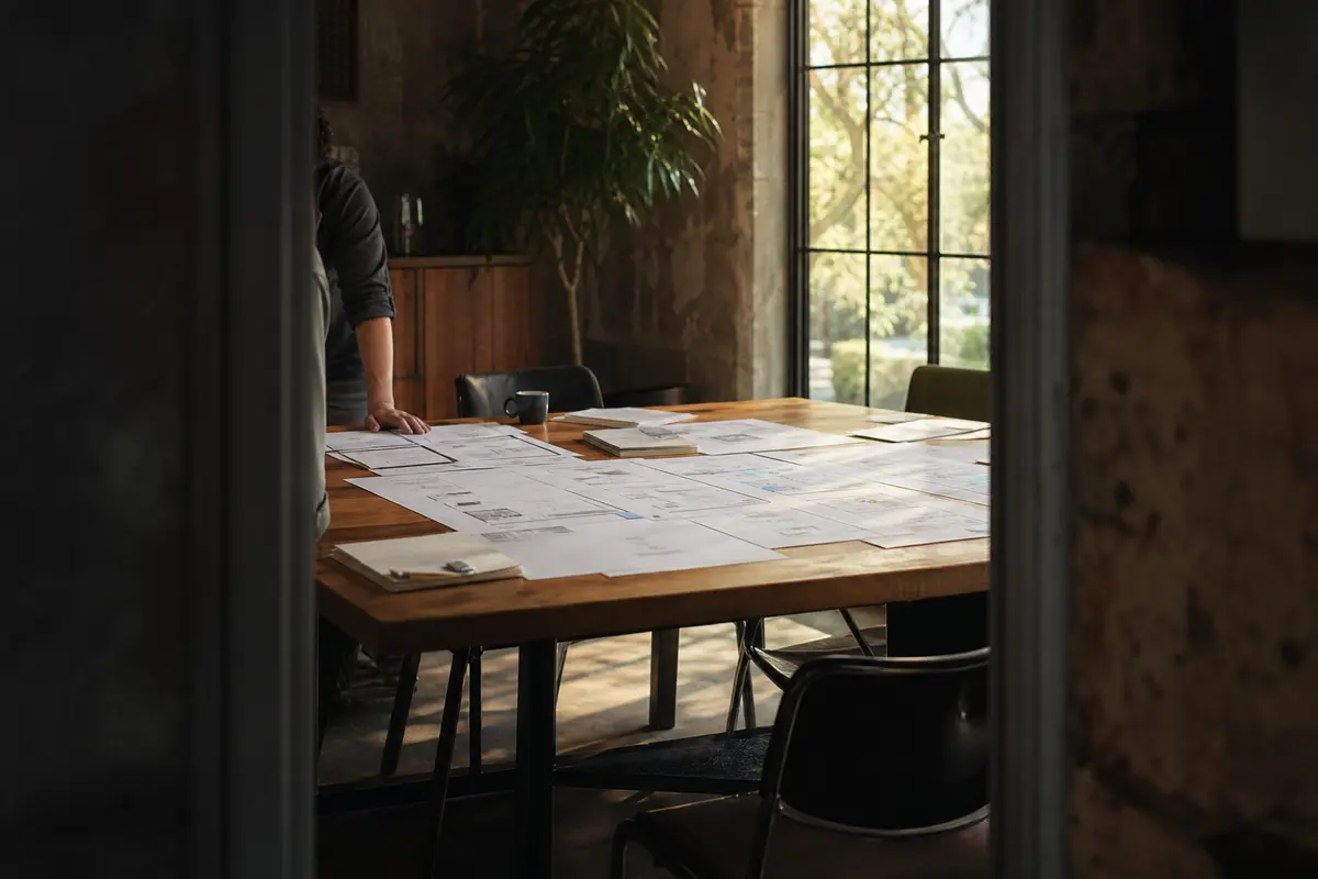 Editorial marketing planning scene for Nolanville, Texas