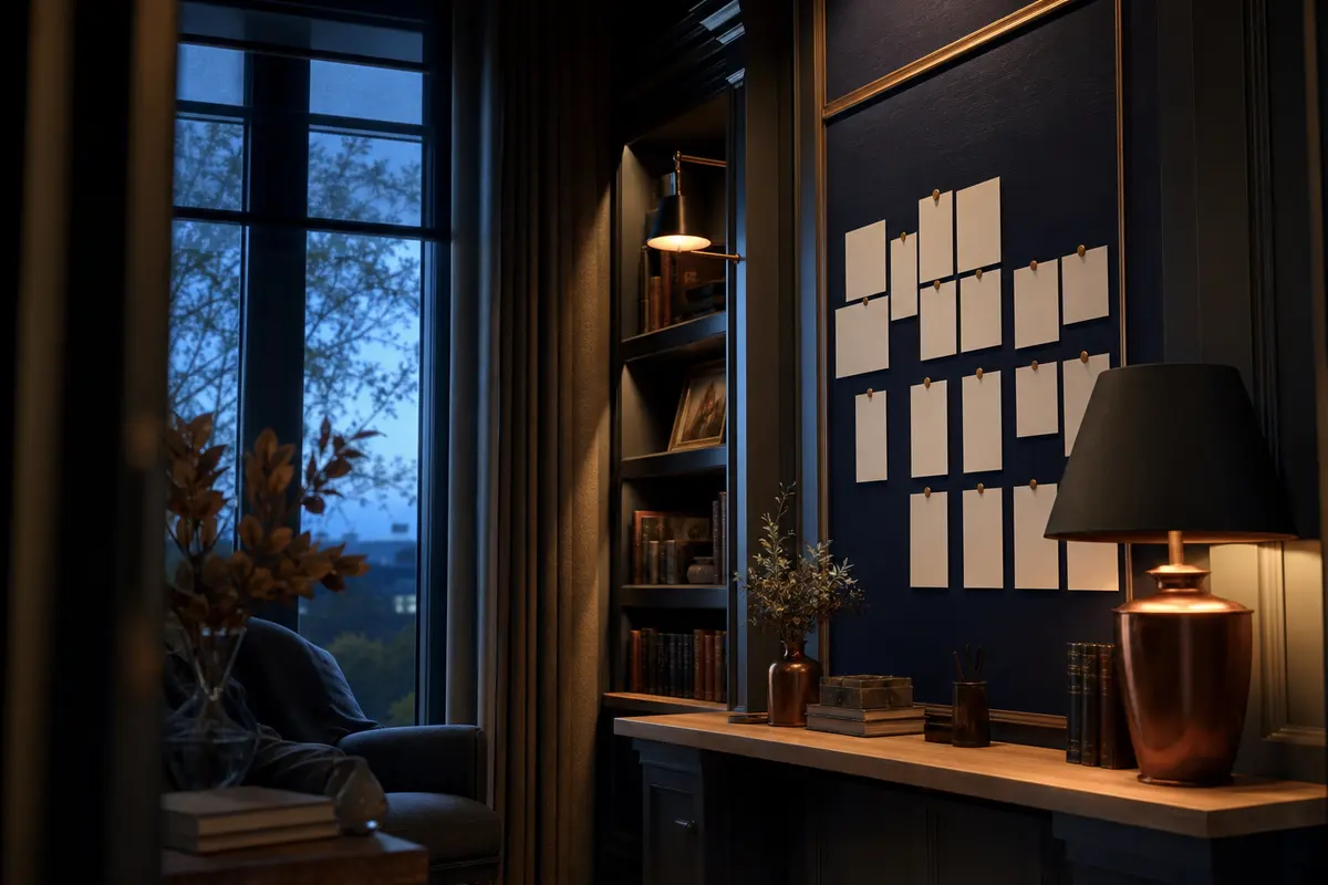 Editorial marketing planning scene for Oak Point, Texas