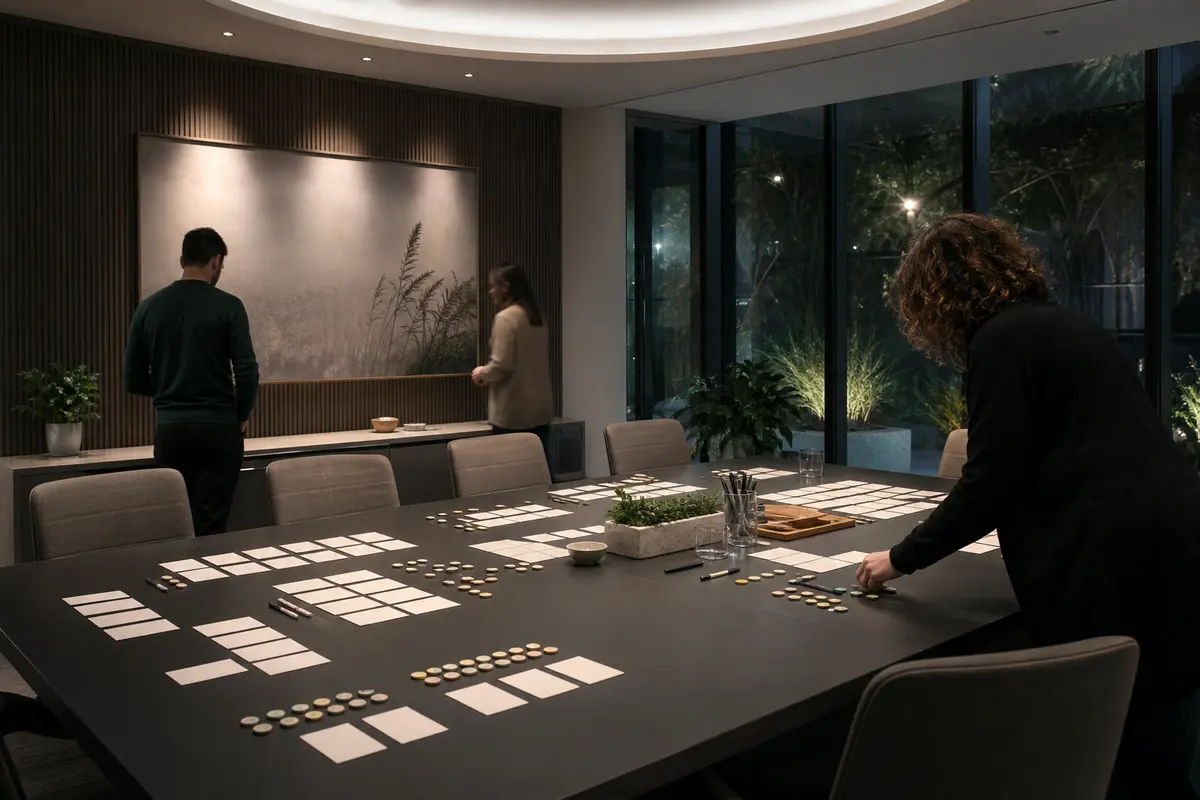Editorial platform planning scene for Custom Software in Pearland, Texas