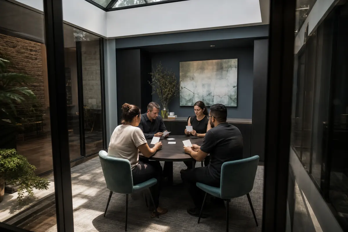 Editorial intake planning scene for Lead Attribution in Pflugerville, Texas