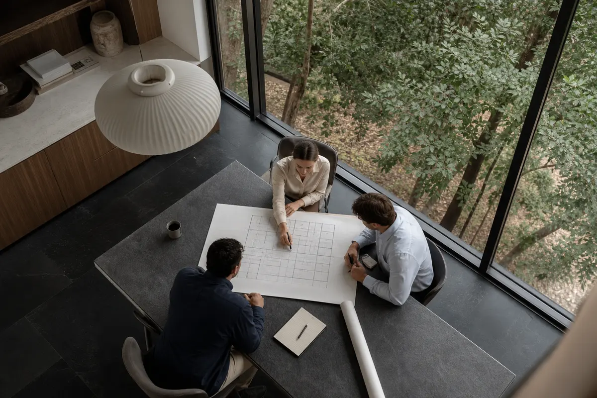 Editorial marketing planning scene for Rio Grande City, Texas