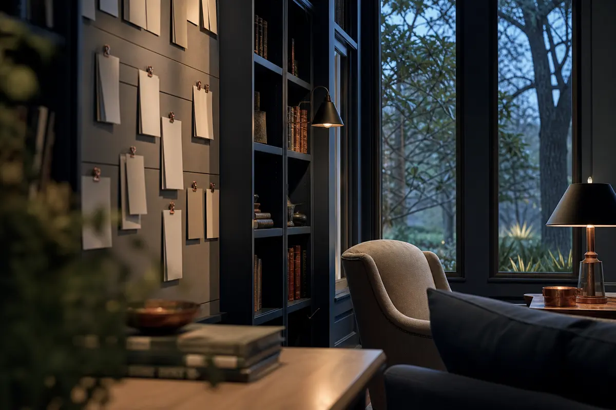 Editorial marketing planning scene for River Oaks, Texas