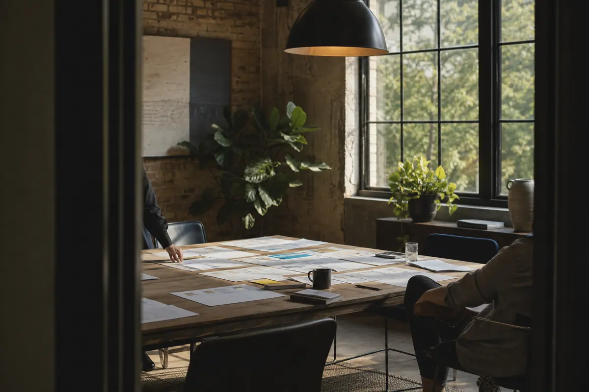 Editorial marketing planning scene for Legal News in Rusk, Texas