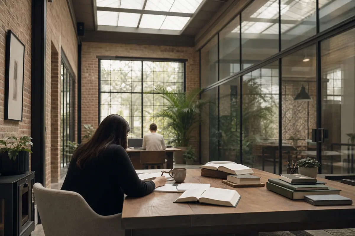 Editorial marketing planning scene for Reputation & Reviews in San Benito, Texas