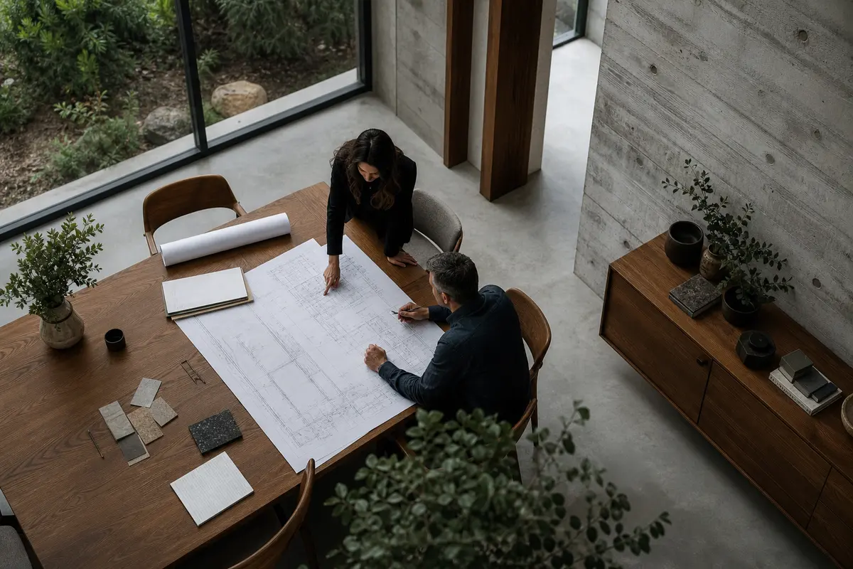 Editorial platform planning scene for ROI Dashboard in Santa Rita Ranch, Texas