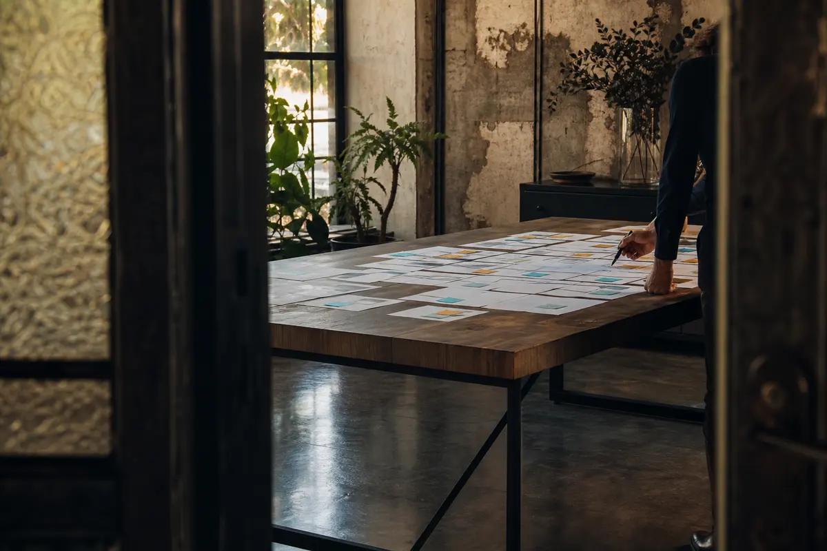 Editorial marketing planning scene for Seagoville, Texas