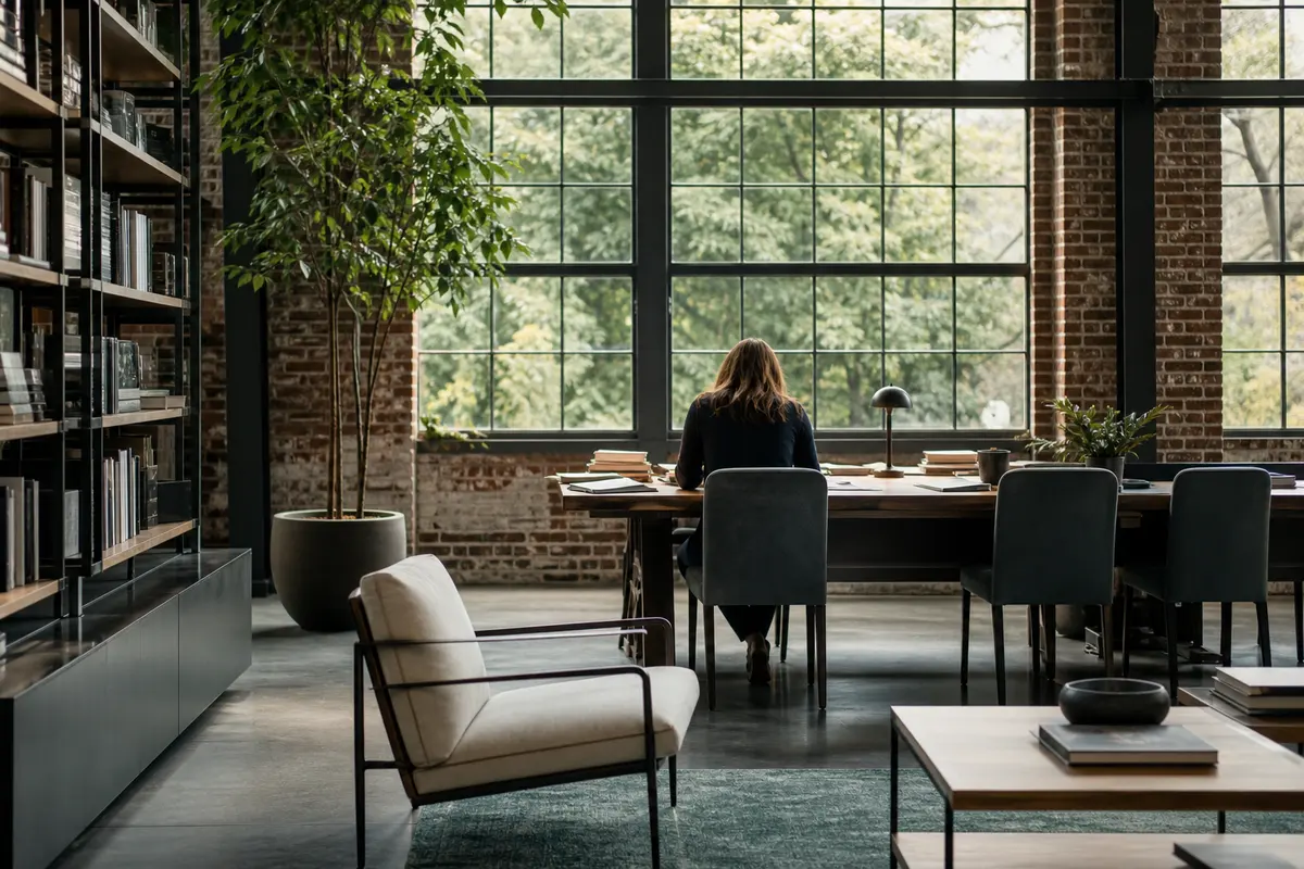 Editorial marketing planning scene for Sealy, Texas