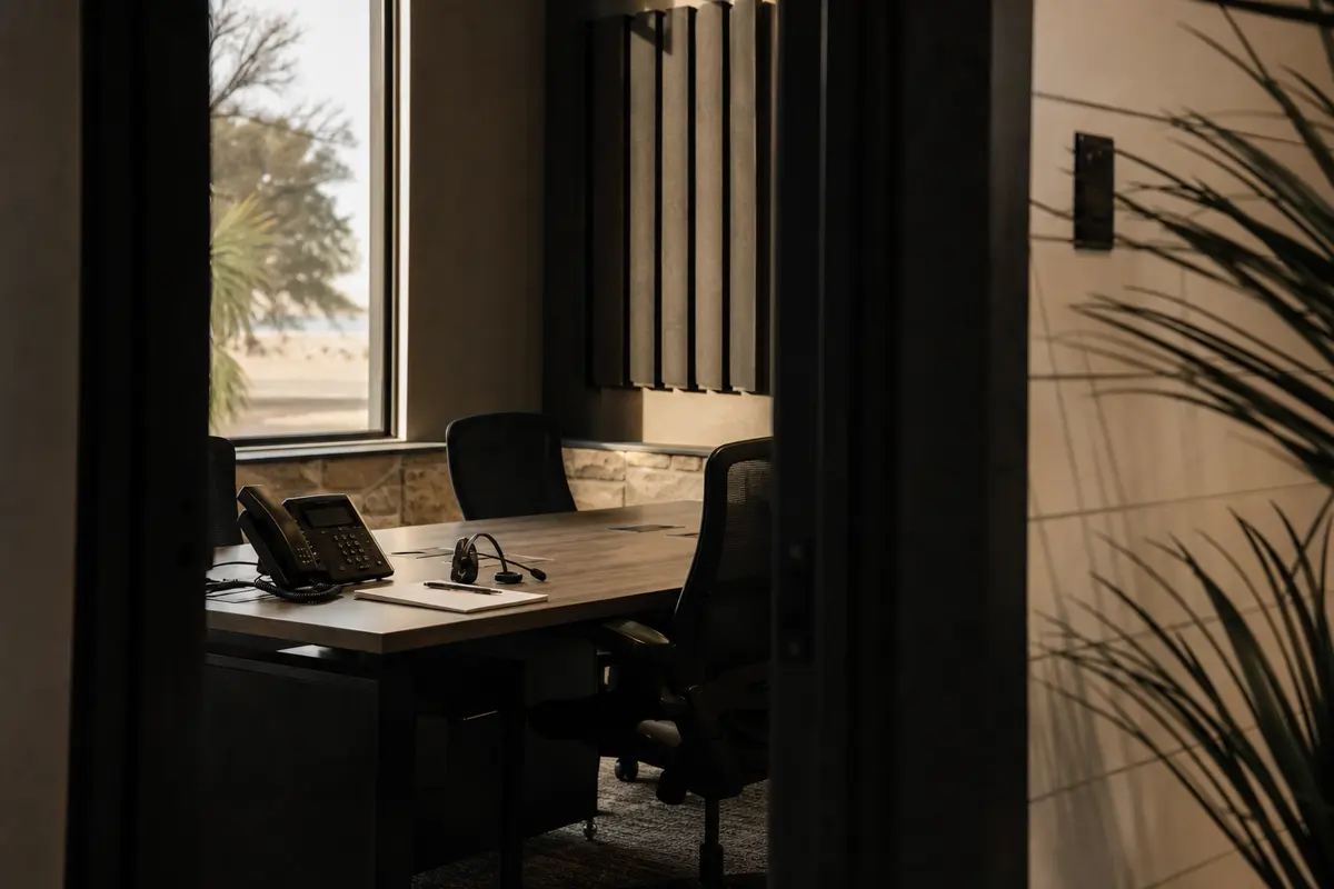 Editorial intake planning scene for Lead Attribution in Sinton, Texas