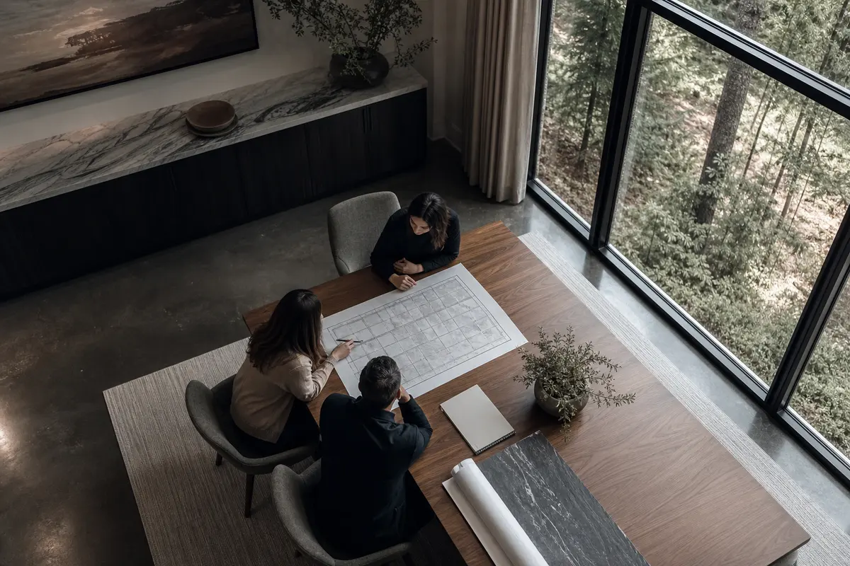Editorial marketing planning scene for Socorro, Texas