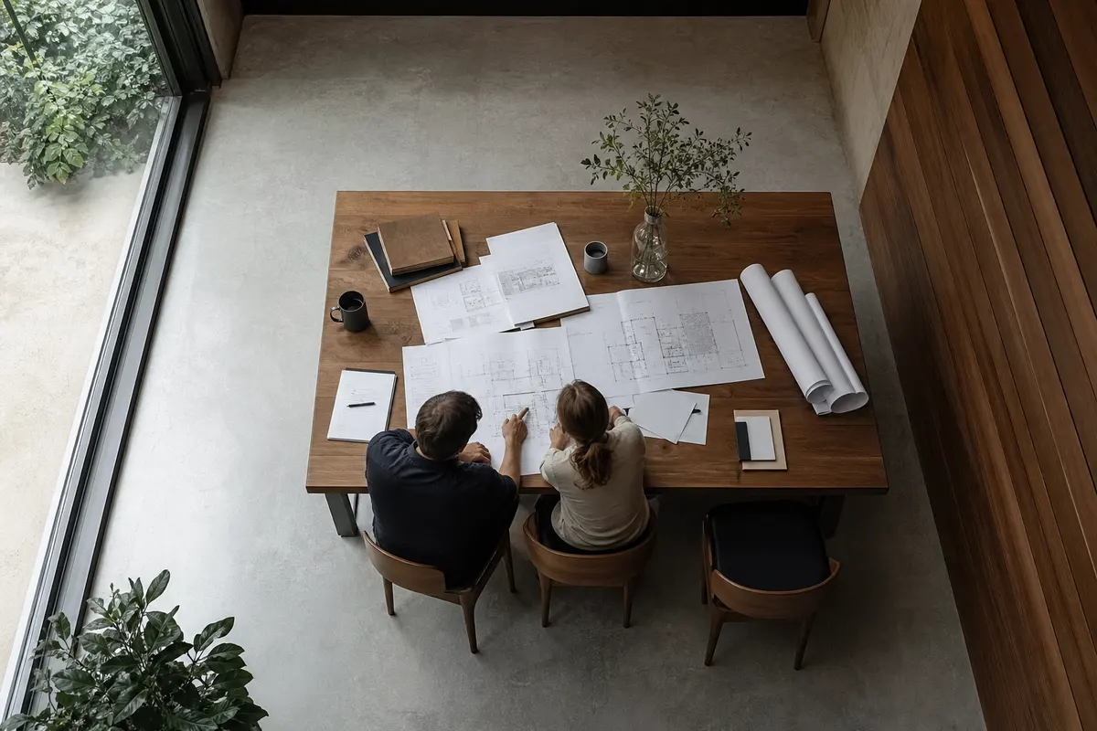 Editorial platform planning scene for Custom Software in Temple, Texas