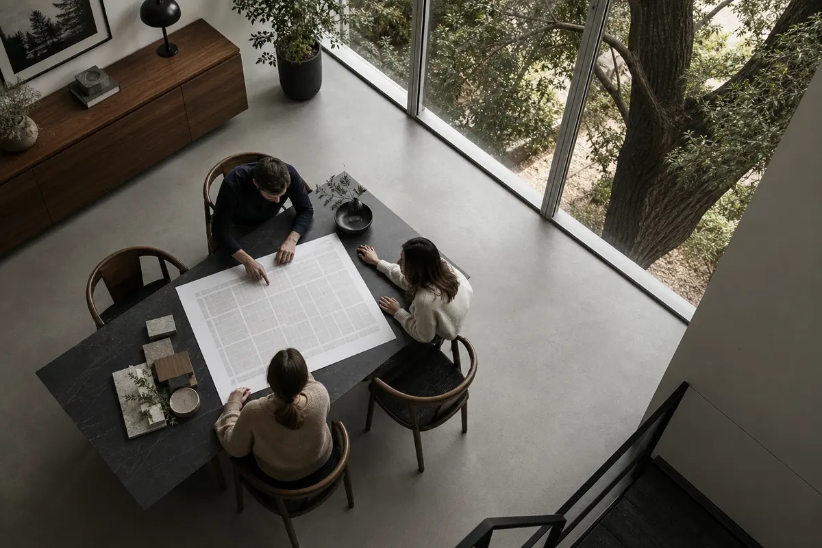 Editorial marketing planning scene for Terrell Hills, Texas