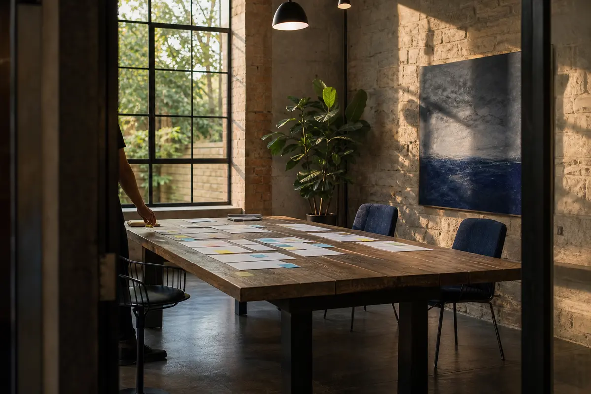 Editorial marketing planning scene for Local Service Ads in Uvalde, Texas