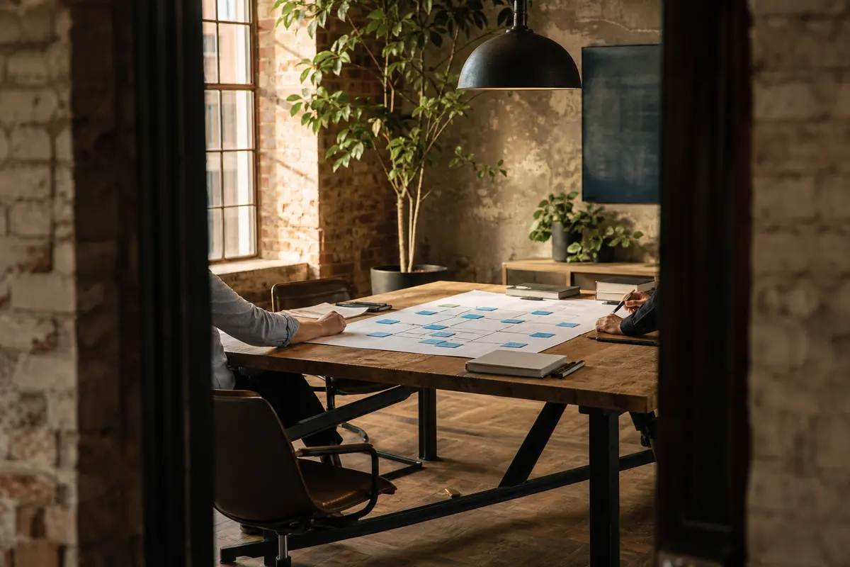 Editorial marketing planning scene for Reputation & Reviews in Vidor, Texas