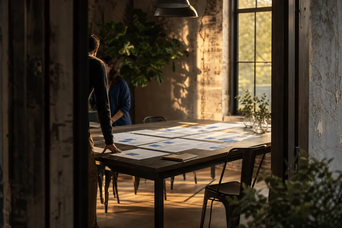Editorial marketing planning scene for Reputation & Reviews in Weatherford, Texas