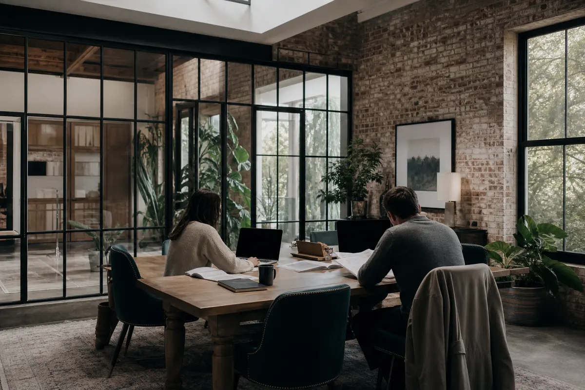 Editorial marketing planning scene for Webster, Texas