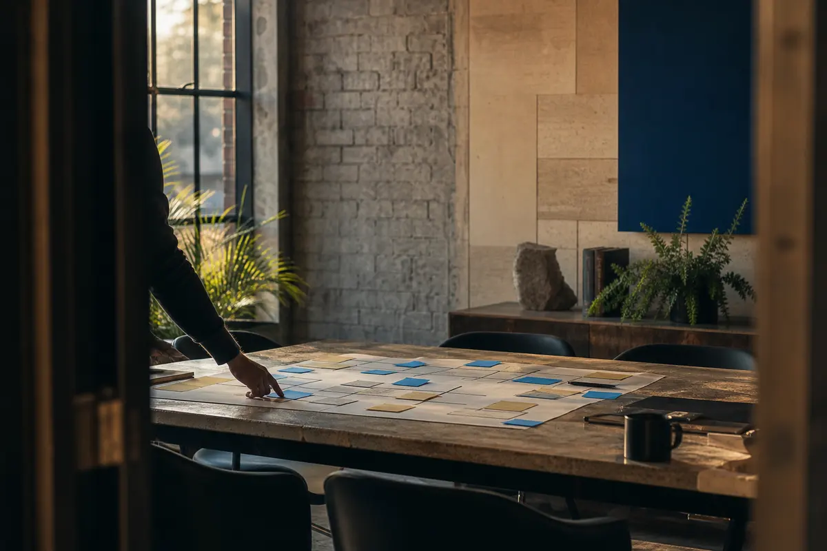 Editorial marketing planning scene for West Odessa, Texas