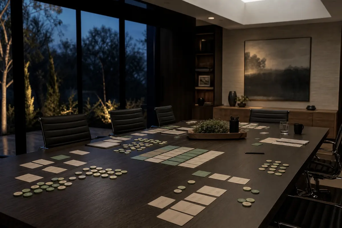 Editorial platform planning scene for Custom Software in White Settlement, Texas
