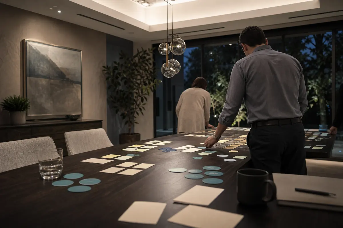 Editorial platform planning scene for Custom Software in Yoakum, Texas