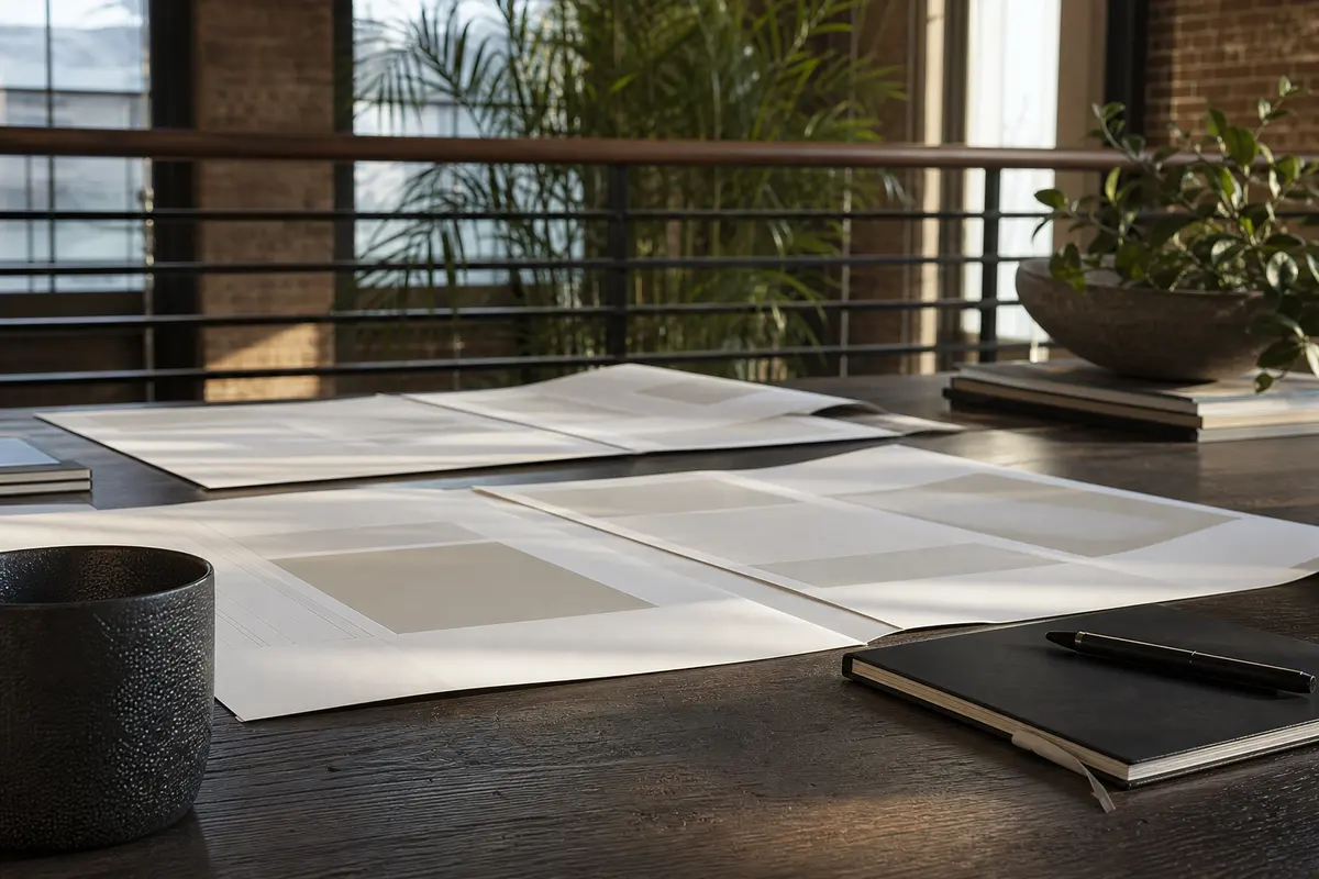 Editorial marketing planning scene for Bountiful, Utah
