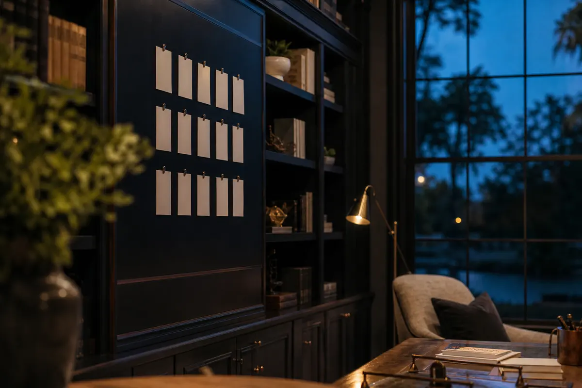Editorial marketing planning scene for AI SEO in Eagle Mountain, Utah