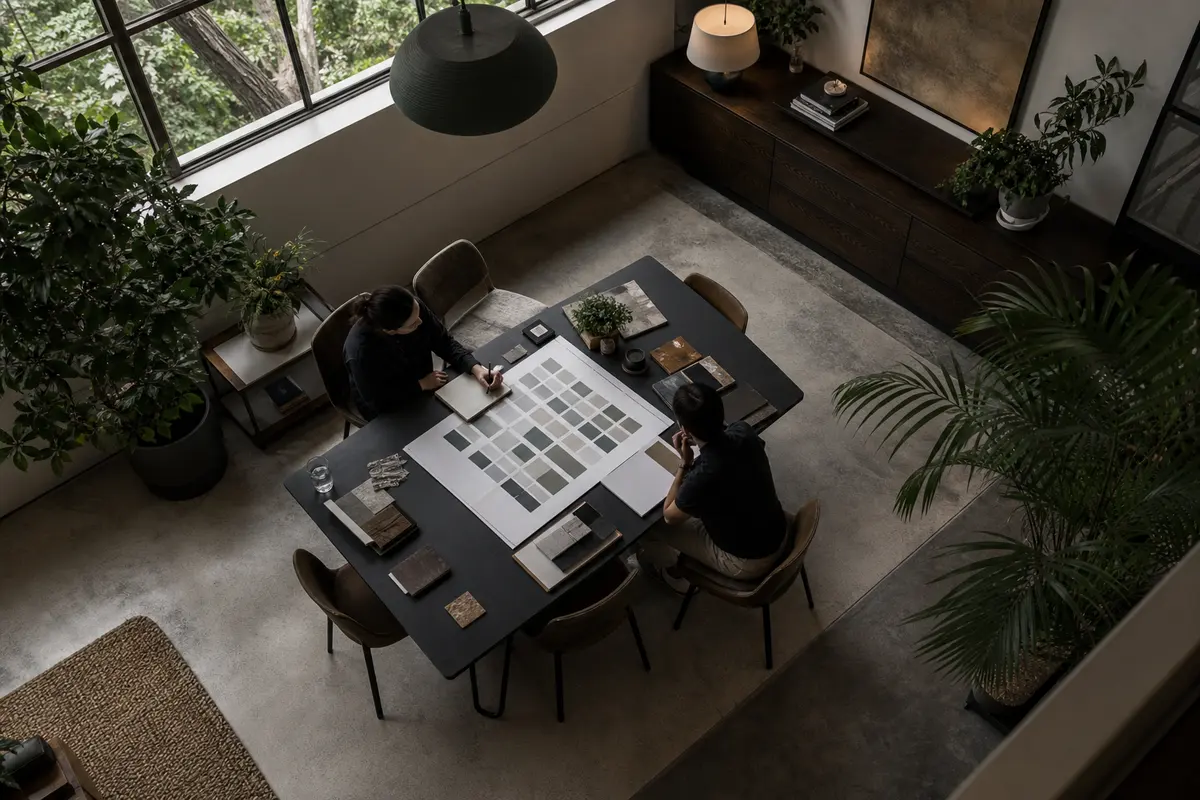 Editorial marketing planning scene for Herriman, Utah