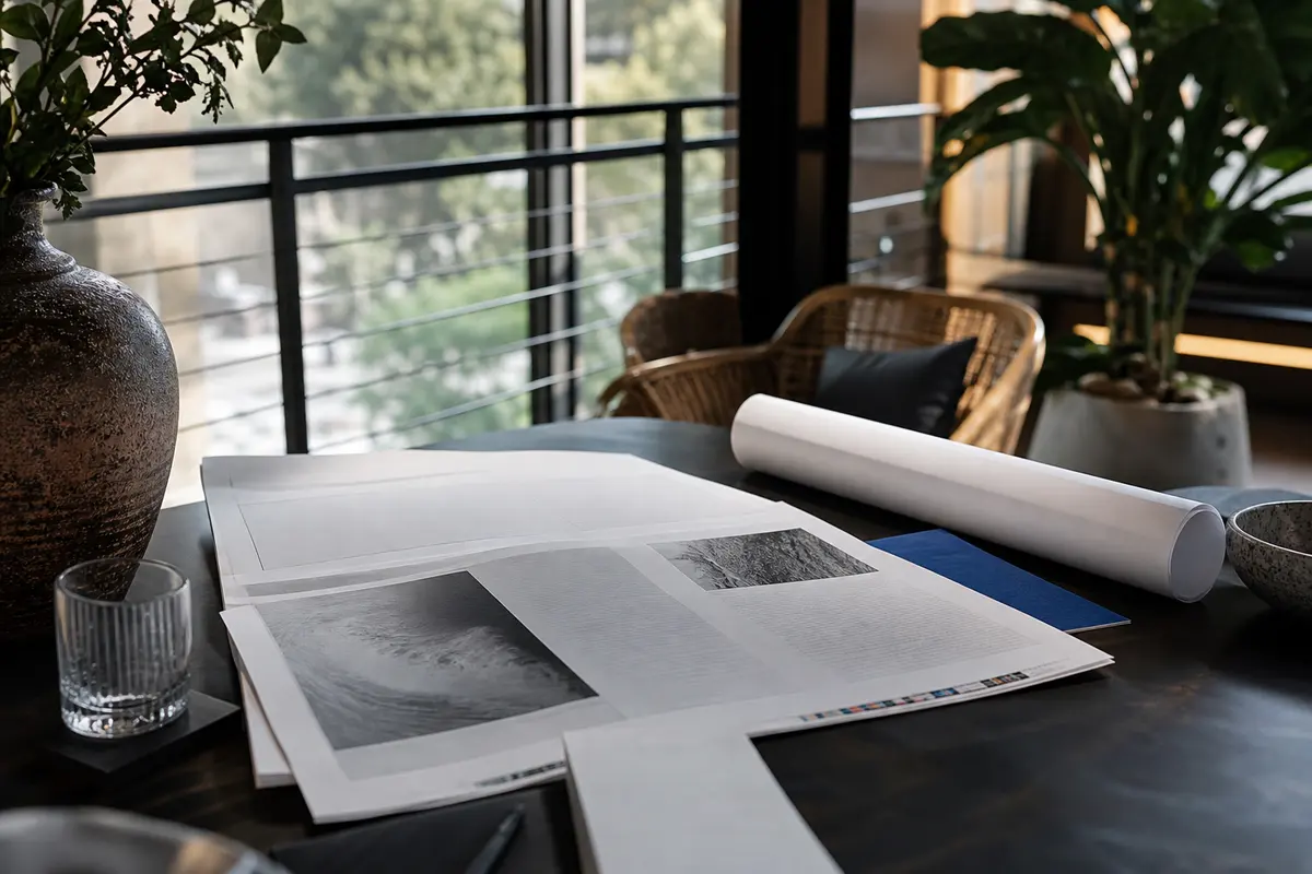 Editorial marketing planning scene for Ivins, Utah