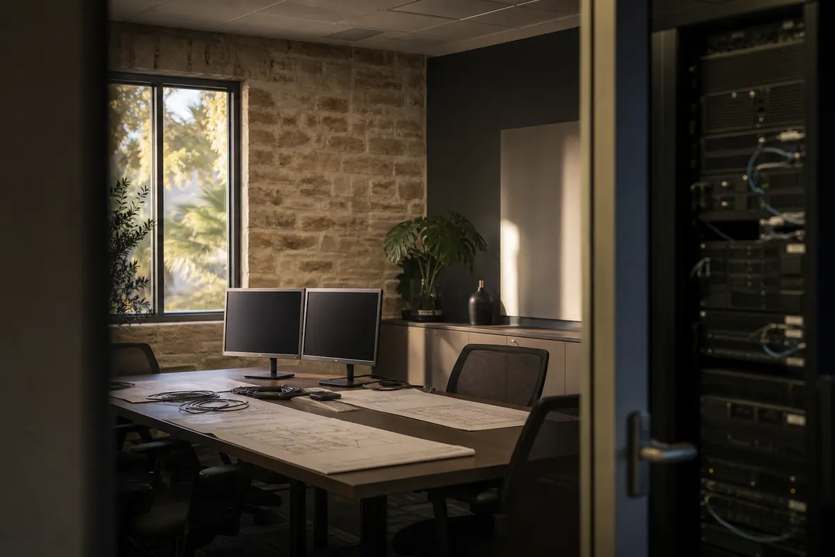 Editorial platform planning scene for Dedicated Hosting in Layton, Utah