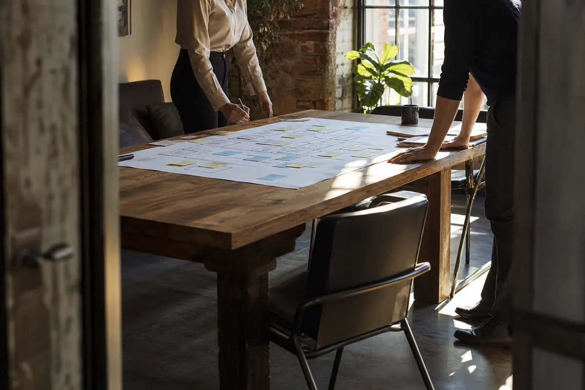 Editorial marketing planning scene for Lindon, Utah