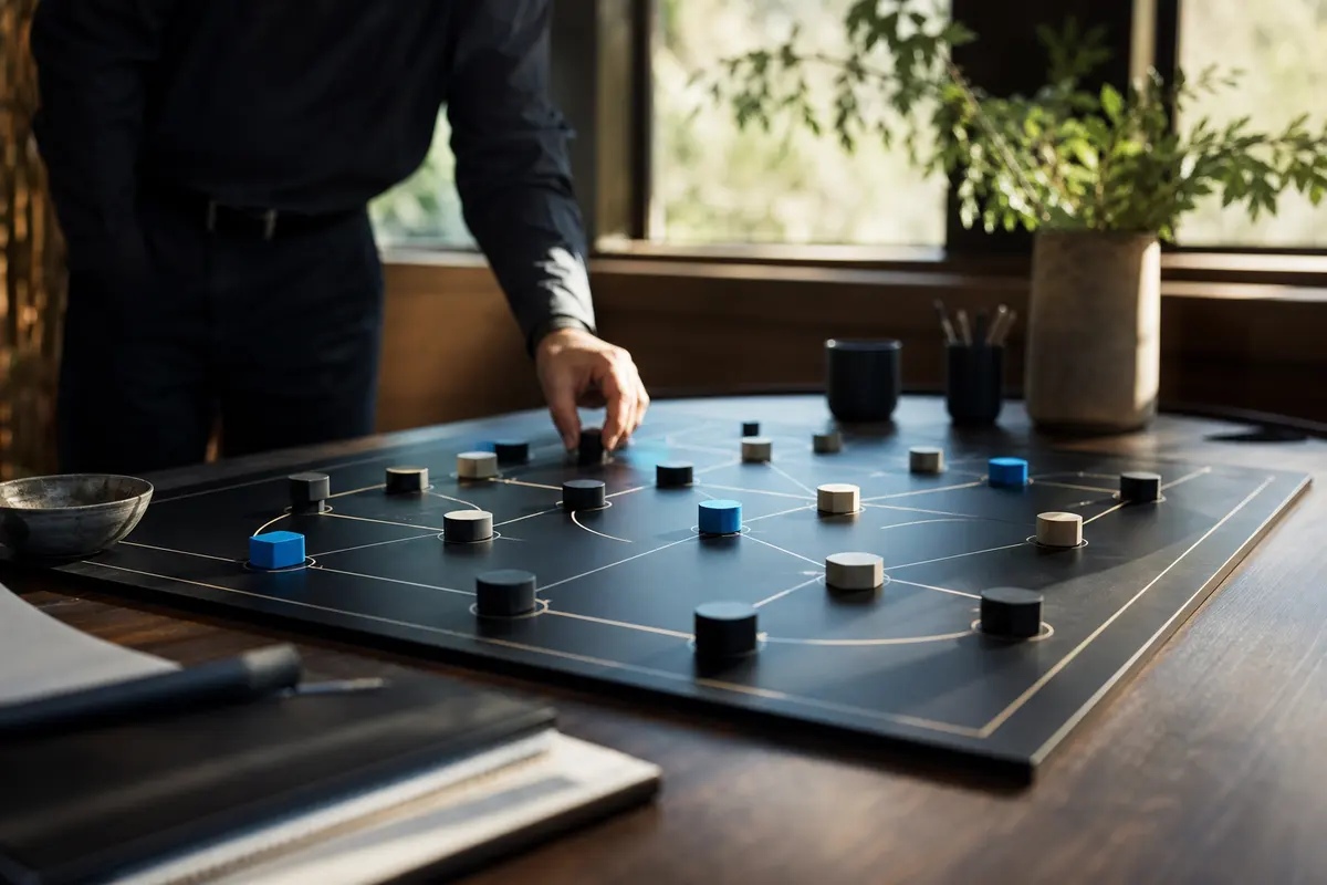 Editorial platform planning scene for Dedicated Hosting in Payson, Utah