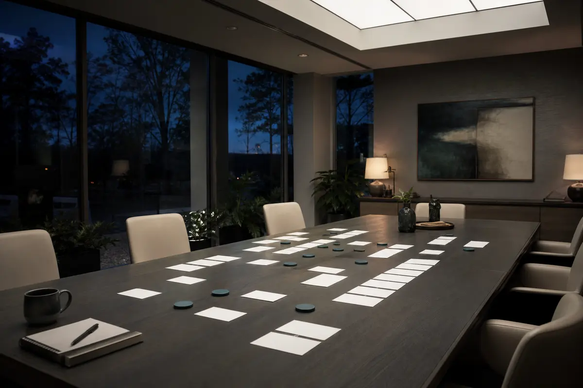 Editorial platform planning scene for Custom Software in Plain City, Utah