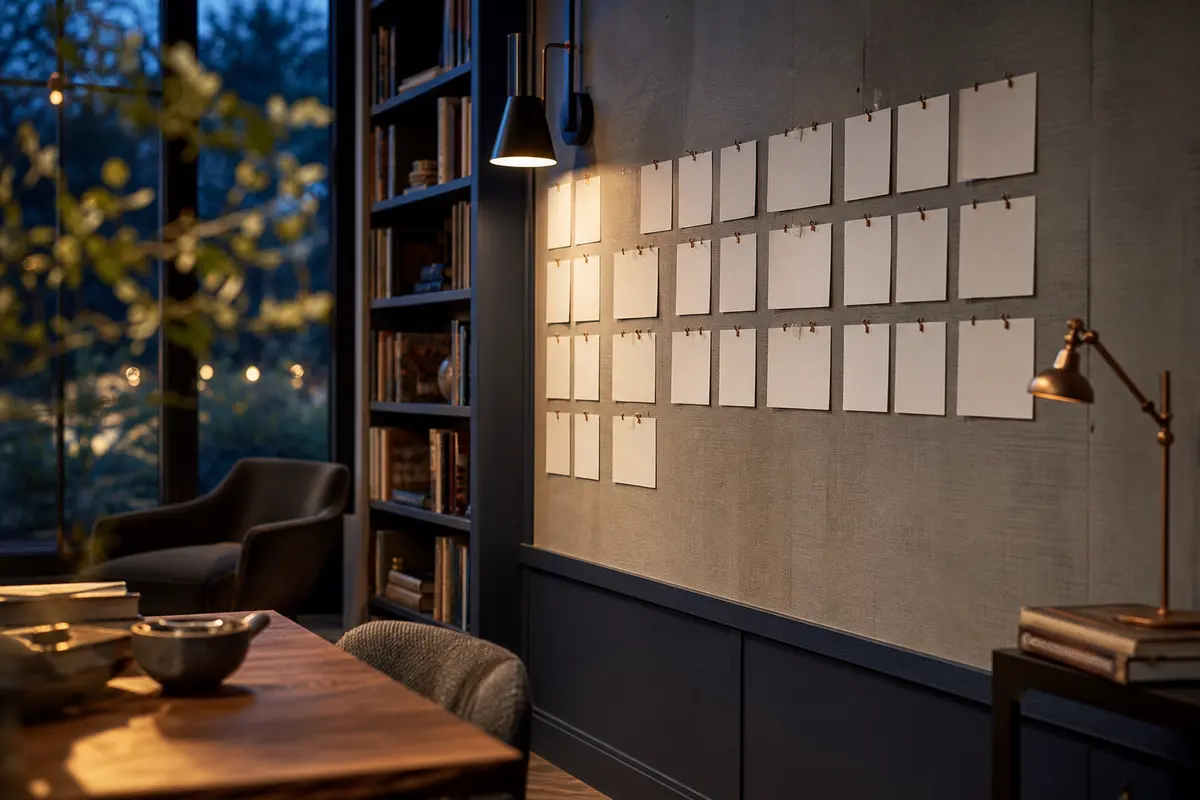 Editorial marketing planning scene for Vineyard, Utah
