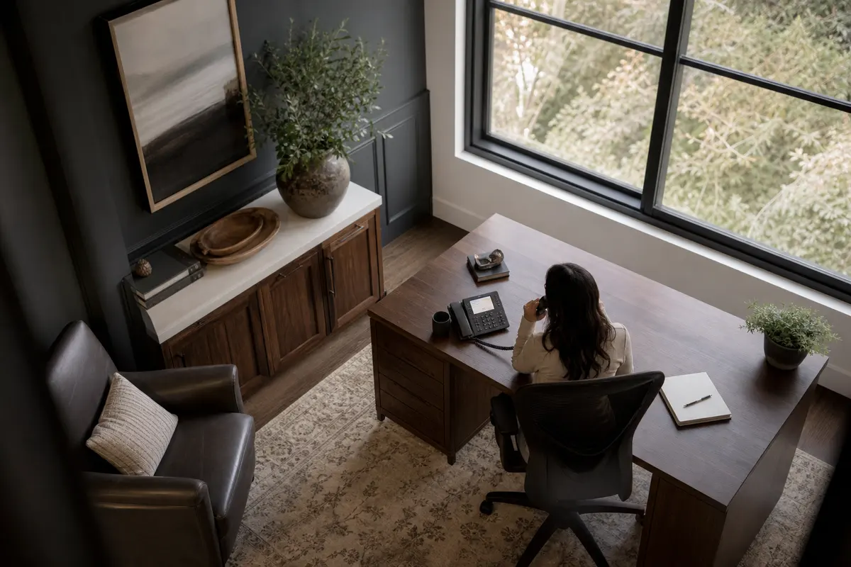 Editorial intake planning scene for Lead Attribution in West Bountiful, Utah