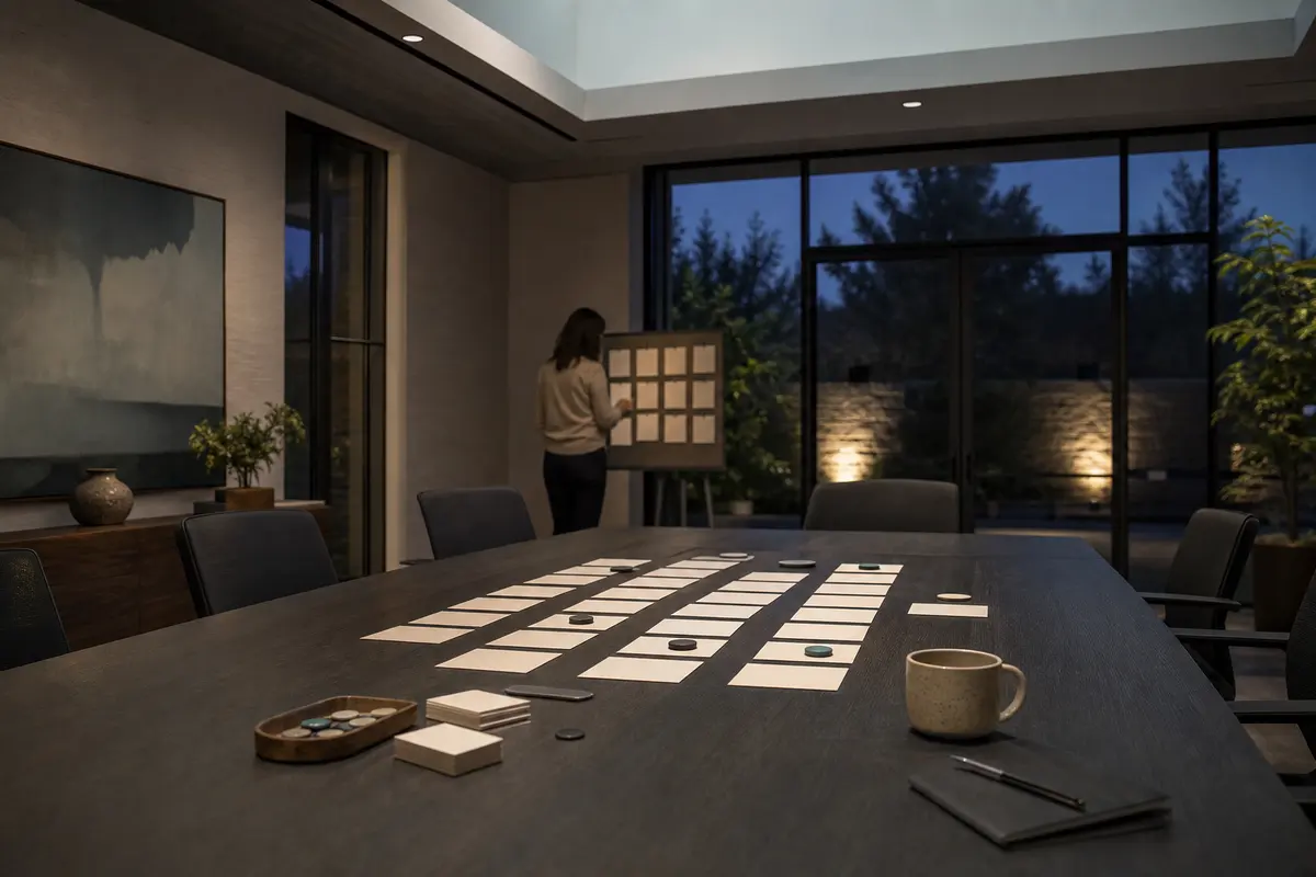 Editorial platform planning scene for Custom Software in West Point, Utah