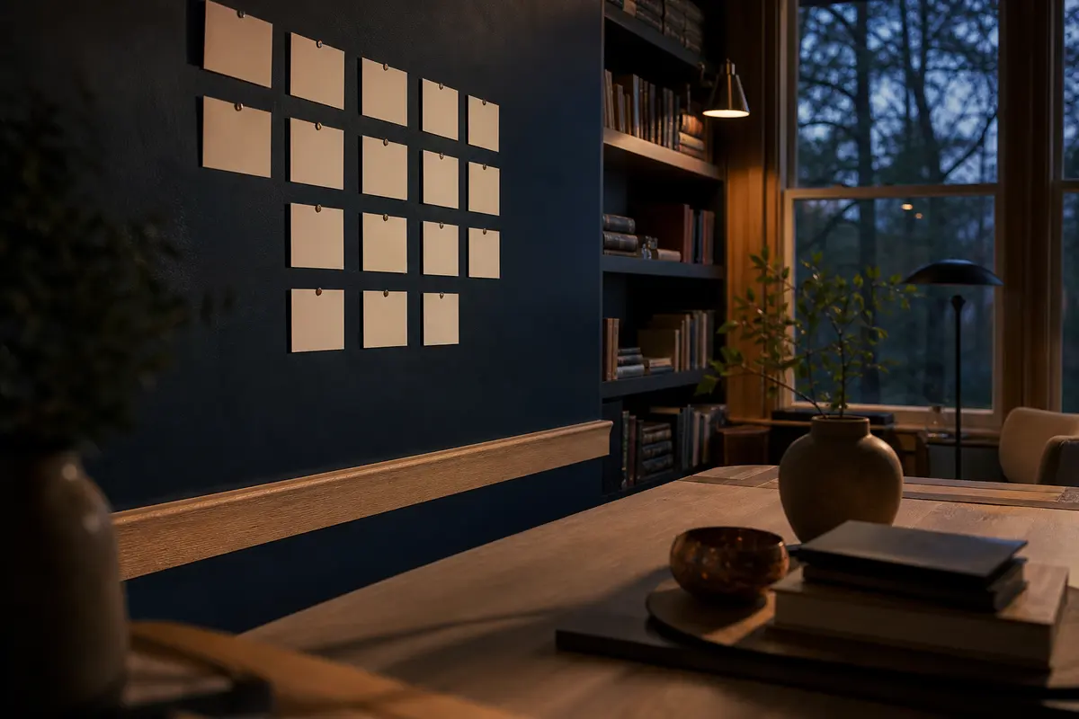 Editorial marketing planning scene for AI SEO in Jericho, Vermont