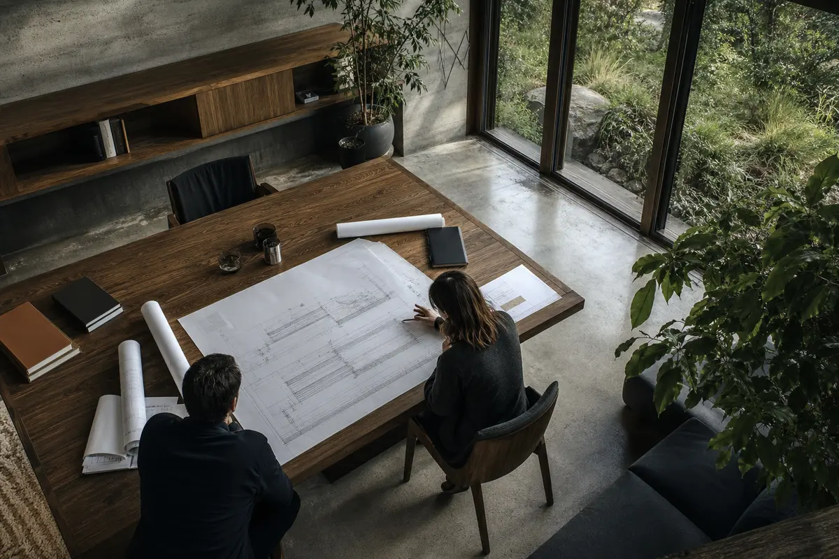Editorial platform planning scene for Dedicated Hosting in Stowe, Vermont