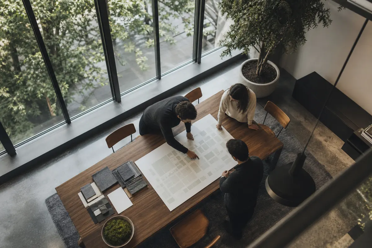 Editorial marketing planning scene for Programmatic SEO in Burlington, Vermont