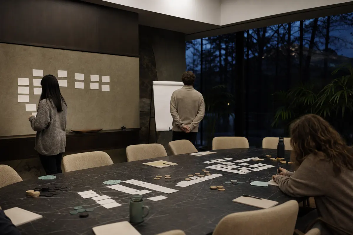 Editorial platform planning scene for Dedicated Hosting in Winooski, Vermont