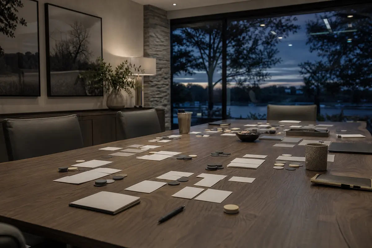 Editorial platform planning scene for Dedicated Hosting in Aquia Harbour, Virginia