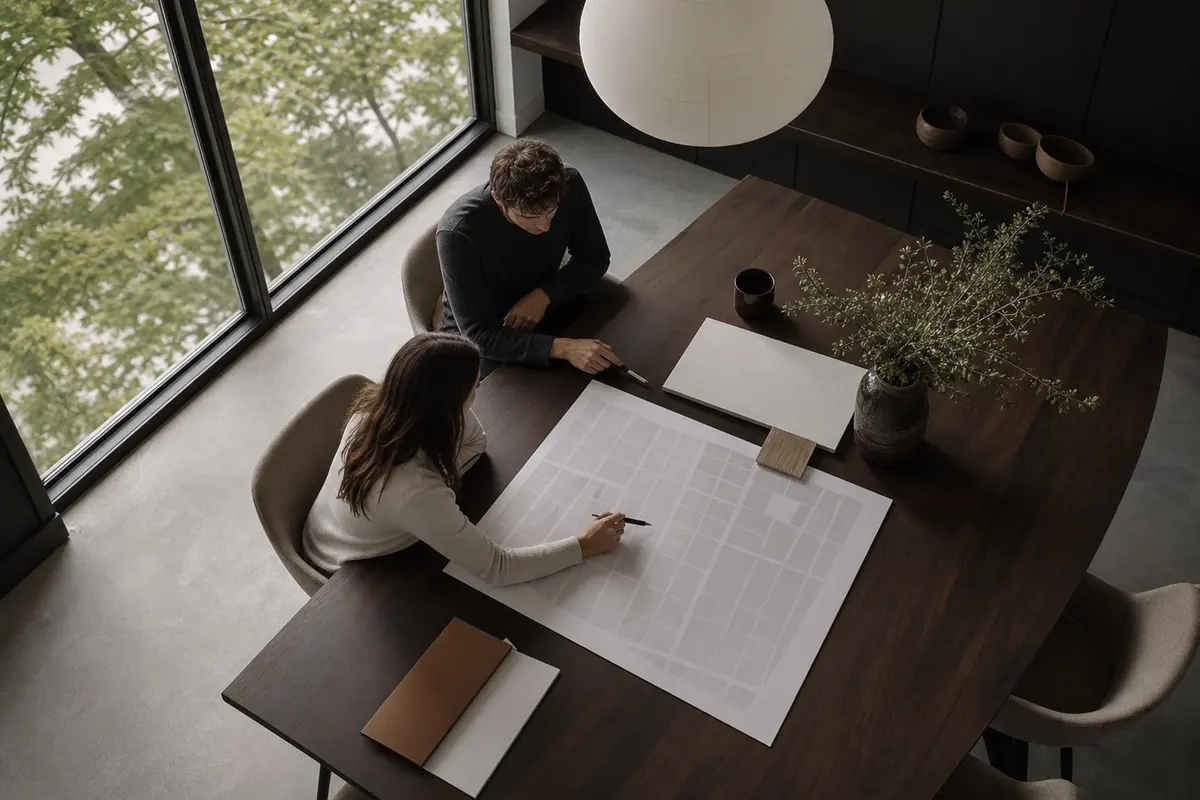 Editorial marketing planning scene for Programmatic SEO in Bellwood, Virginia