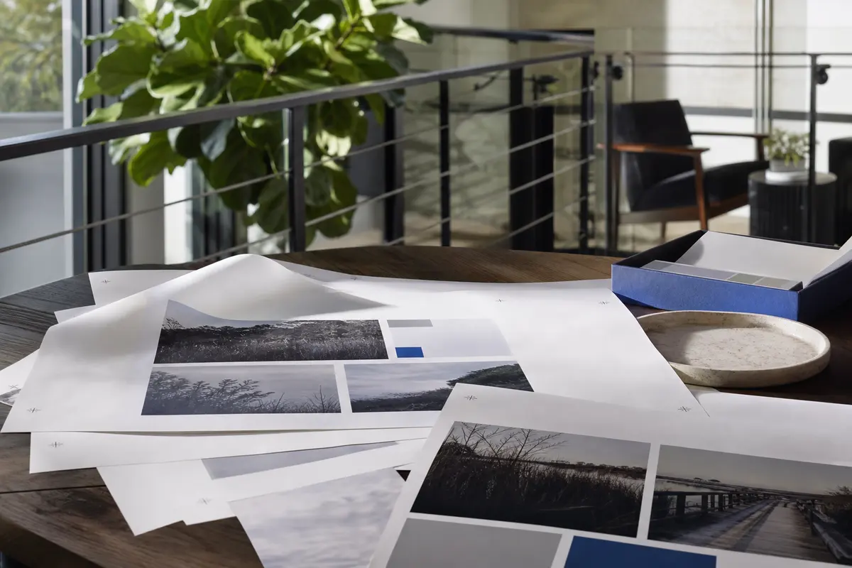 Editorial marketing planning scene for Brambleton, Virginia