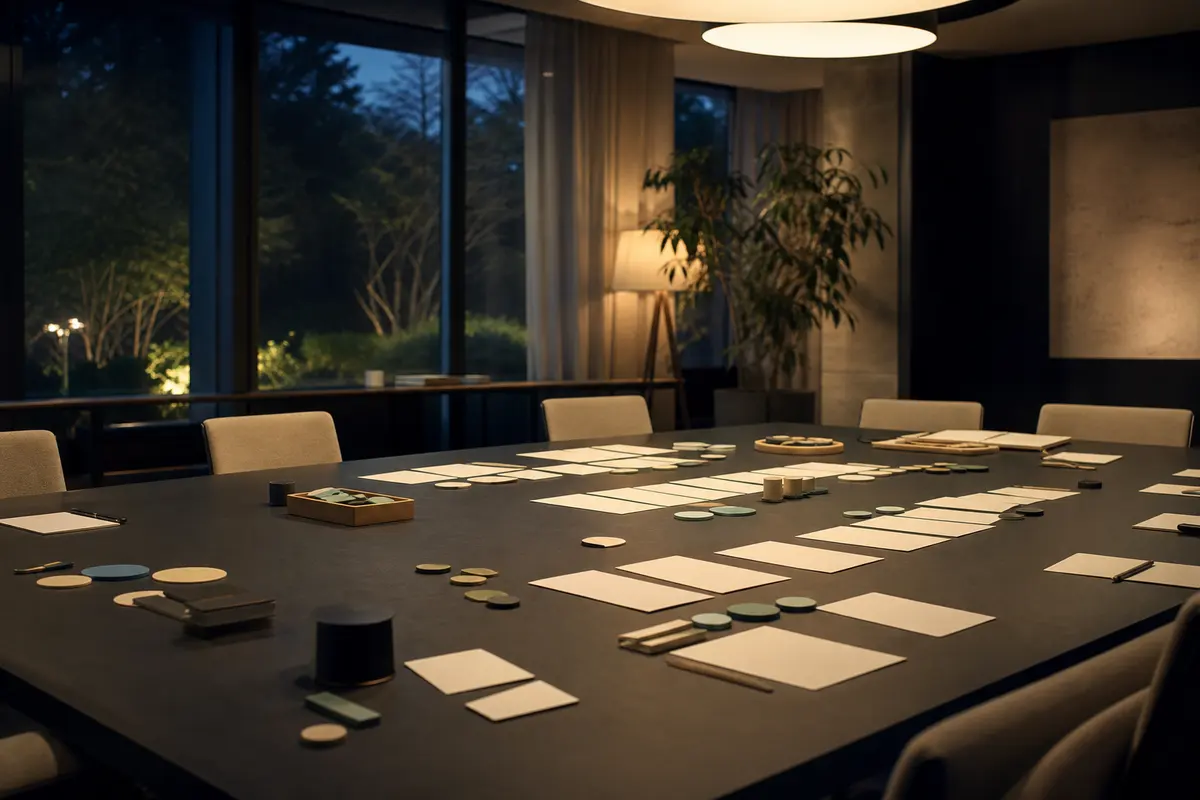 Editorial platform planning scene for Dedicated Hosting in Brambleton, Virginia