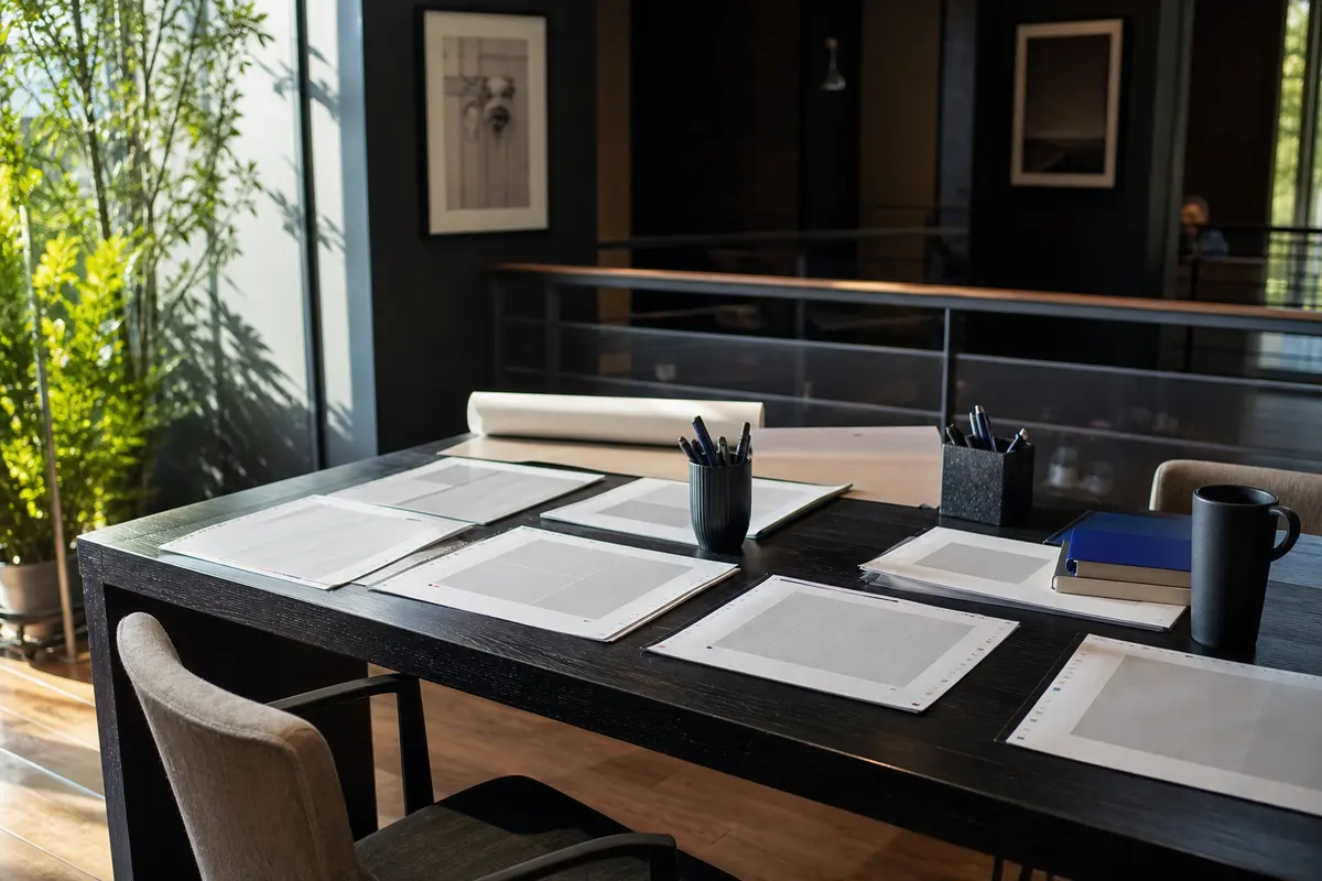 Editorial marketing planning scene for Legal News in Burke Centre, Virginia