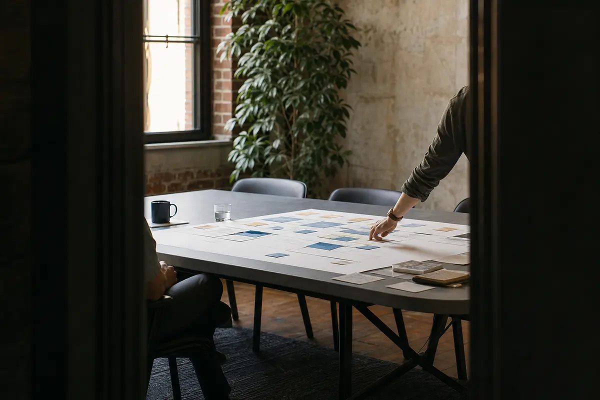 Editorial marketing planning scene for Reputation & Reviews in Carrollton, Virginia