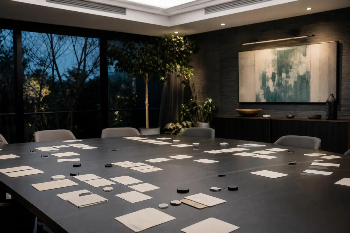 Editorial platform planning scene for Custom Software in Chantilly, Virginia