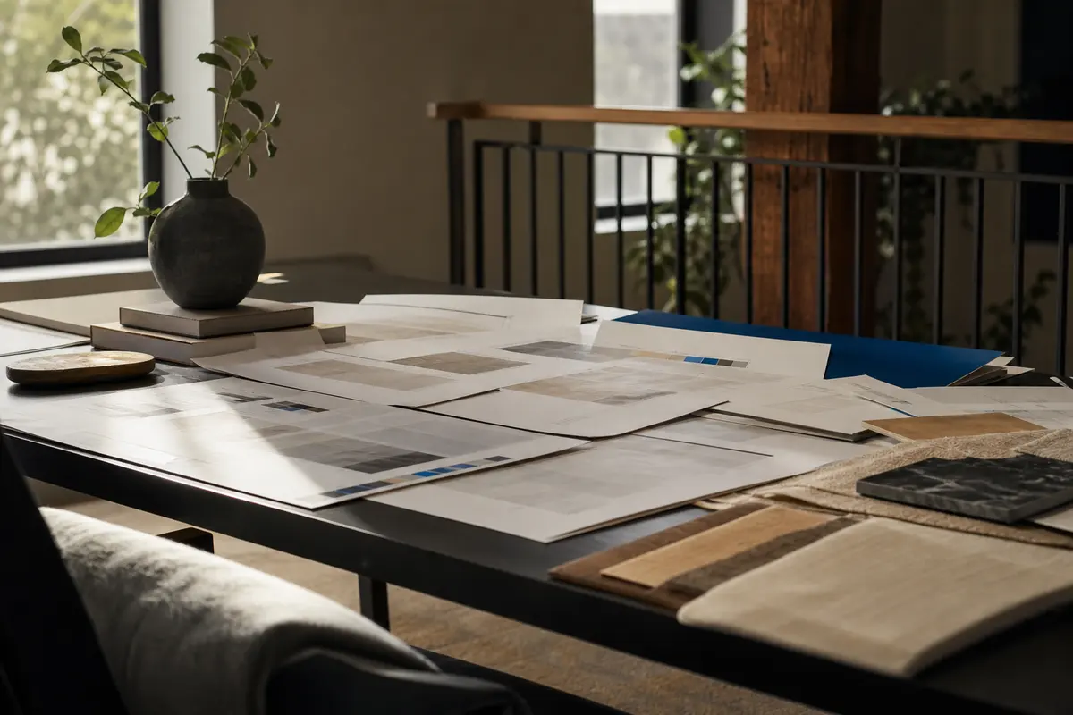 Editorial marketing planning scene for Farmville, Virginia