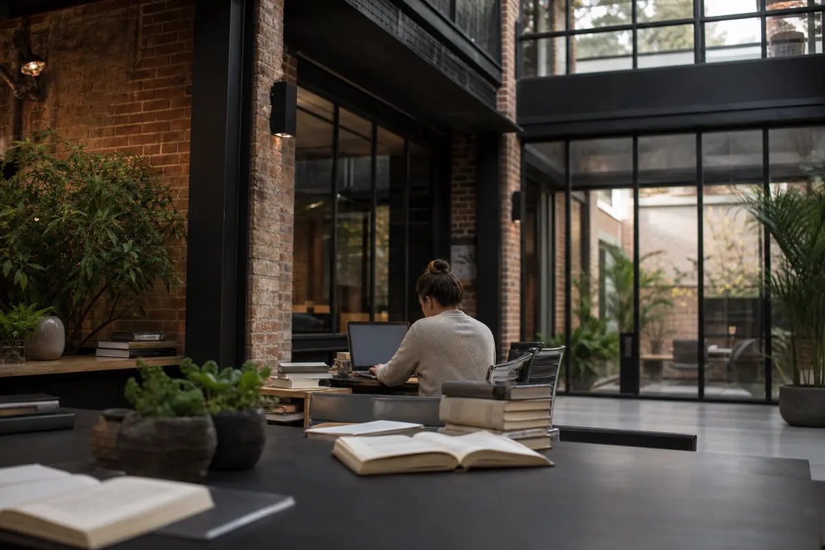 Editorial marketing planning scene for Gainesville, Virginia