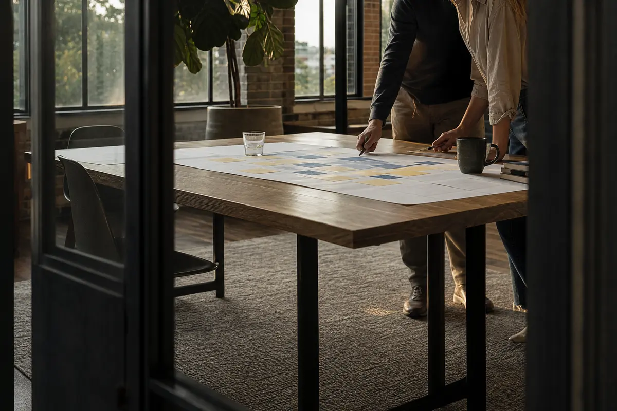 Editorial marketing planning scene for Local Service Ads in Gloucester Point, Virginia
