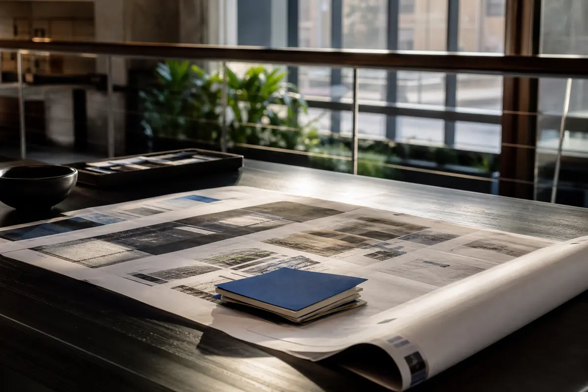 Editorial marketing planning scene for Legal News in Lansdowne, Virginia